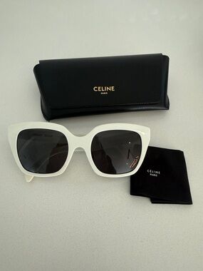 Celine White Sunglasses - CL40198F